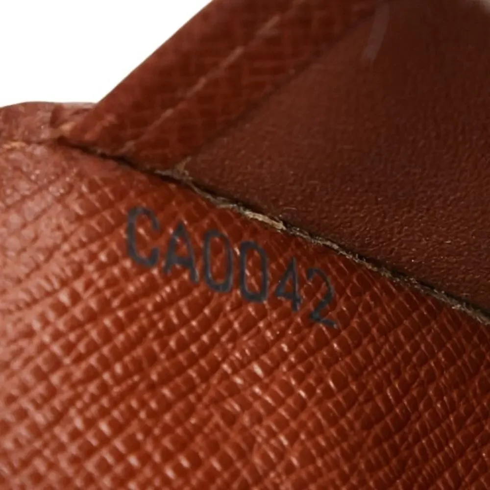 Louis Vuitton Monogram Agenda Poche Notebook Cover Brown
